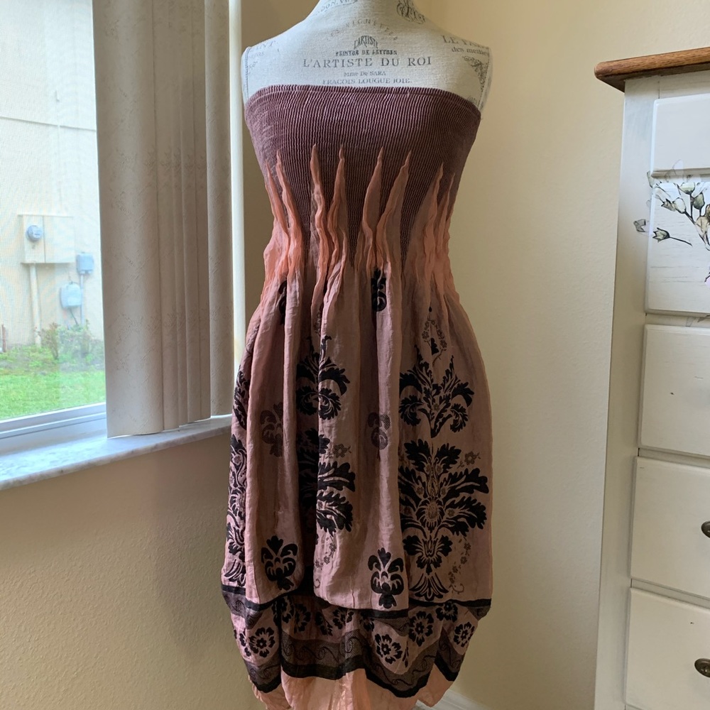 Lapis Tube dress-or Skirt!